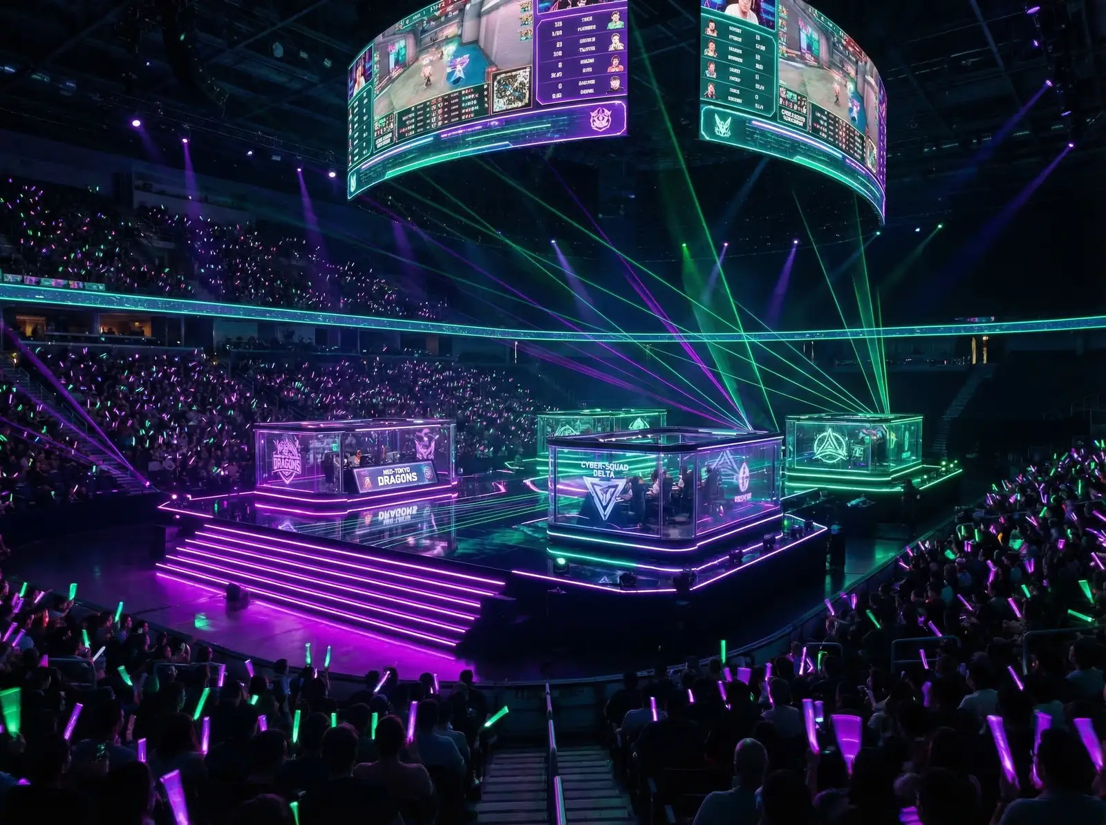 电竞赛事现场 - 每日大赛 | 竞技舞台
